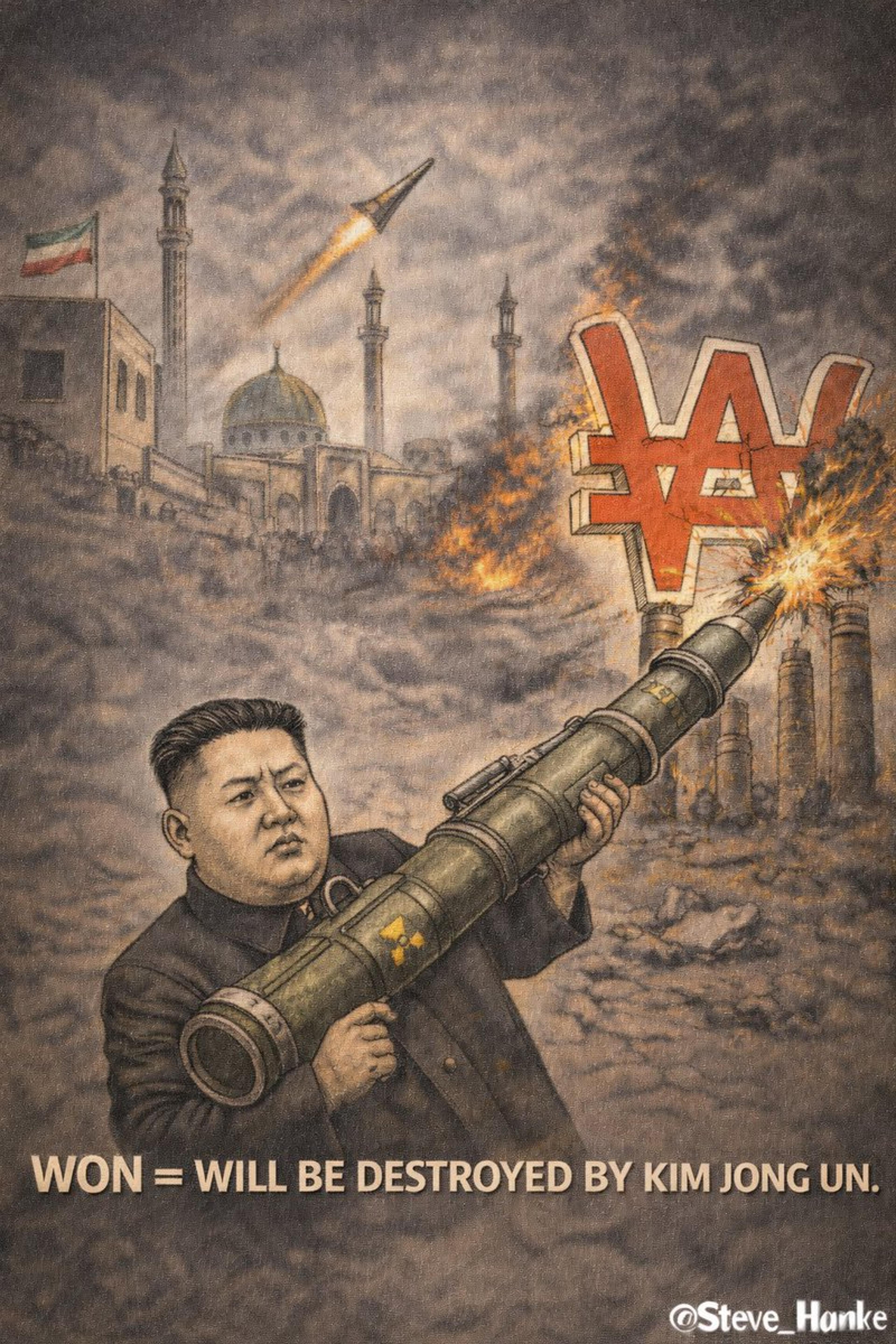 North Korean Won Plummets, Ranks Third Worst Globally