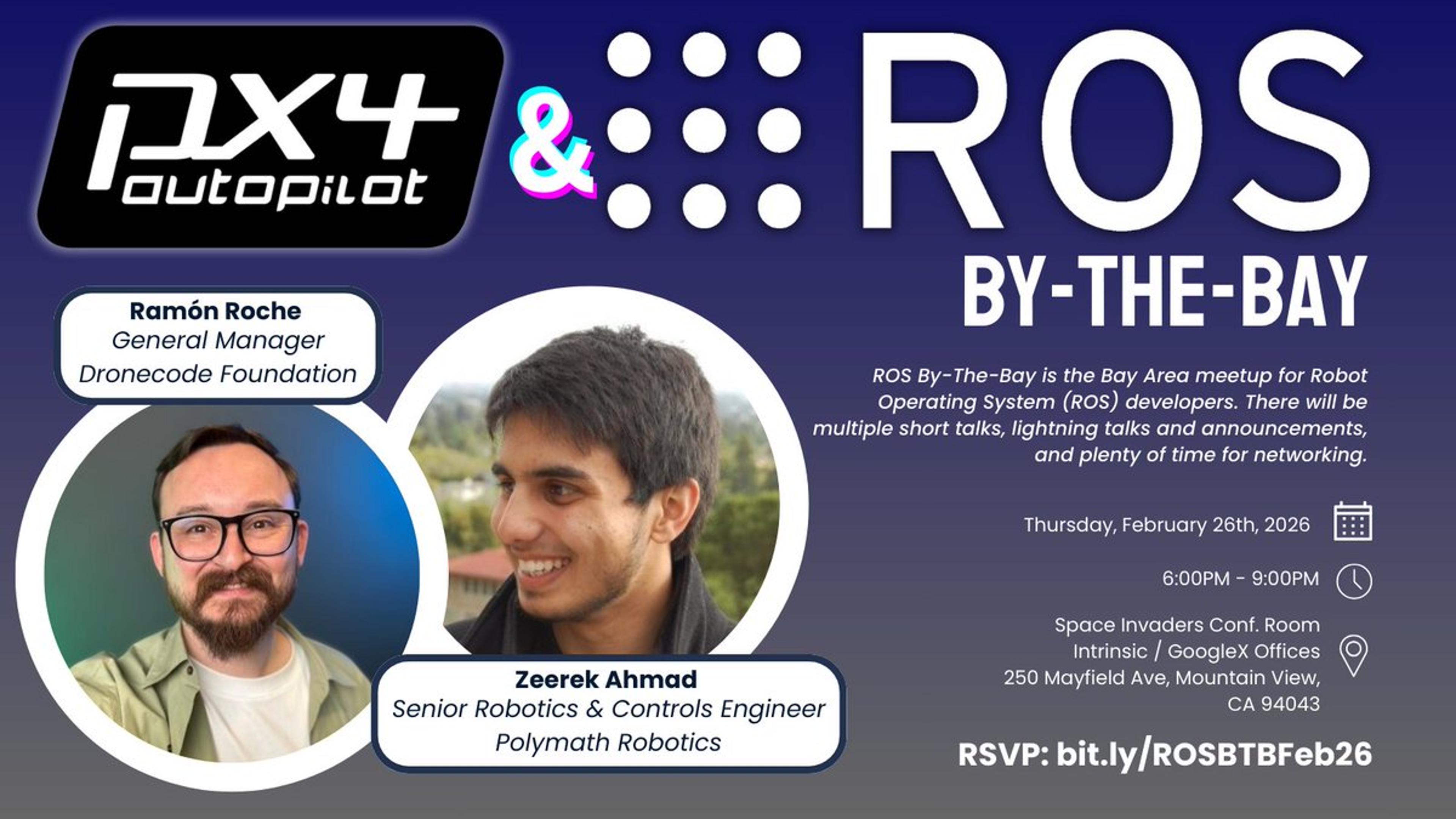 Bay Area ROS Meetup: Drones, Autonomy, Expert Speakers