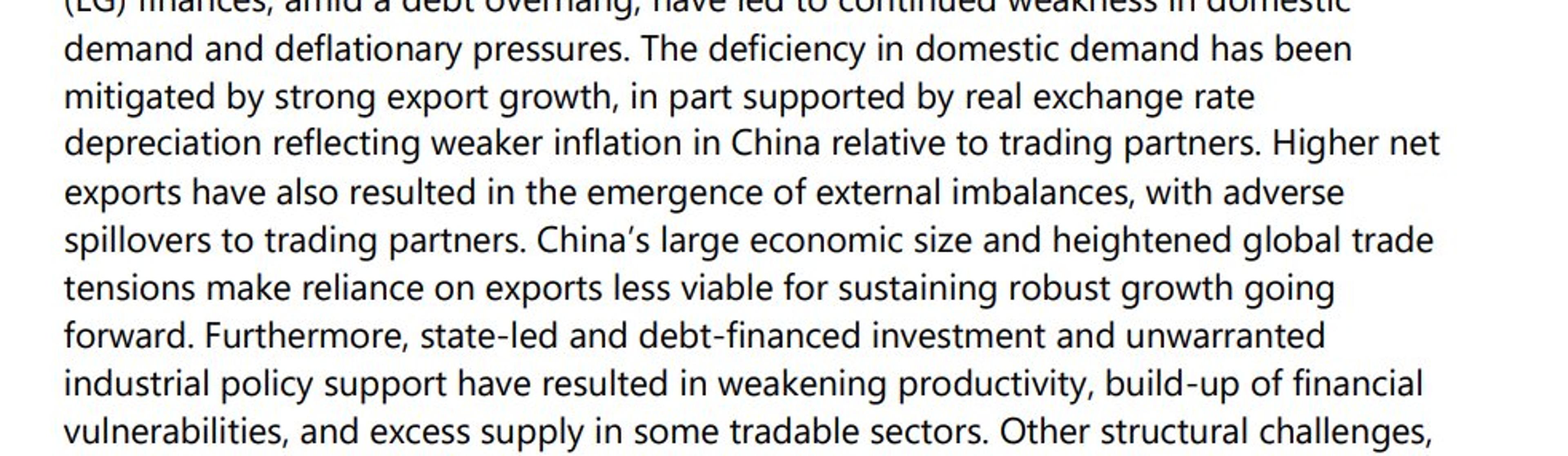 IMF: China's Export Growth Harms Its Trading Partners