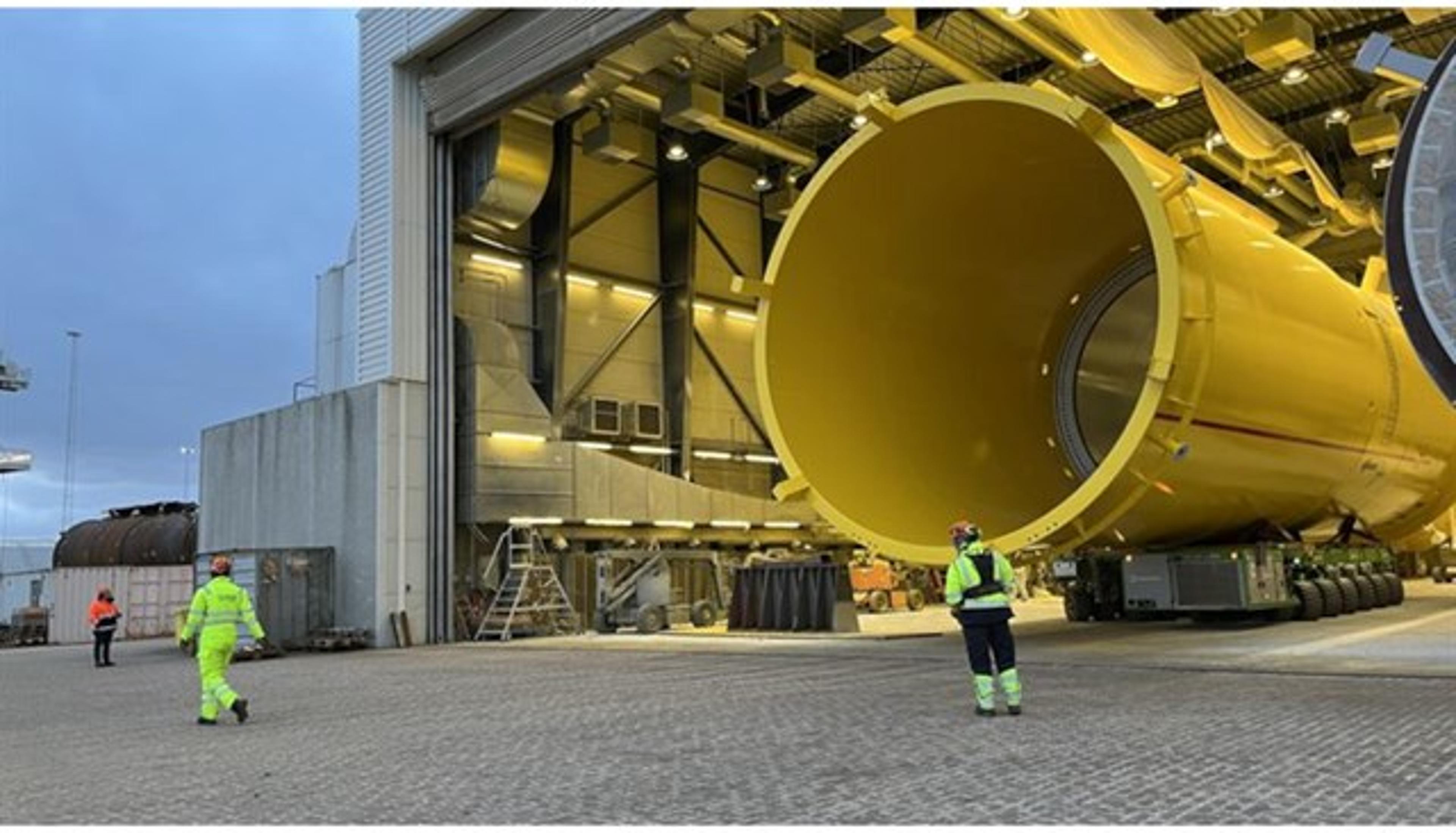 Nordlicht I Components Completed Early