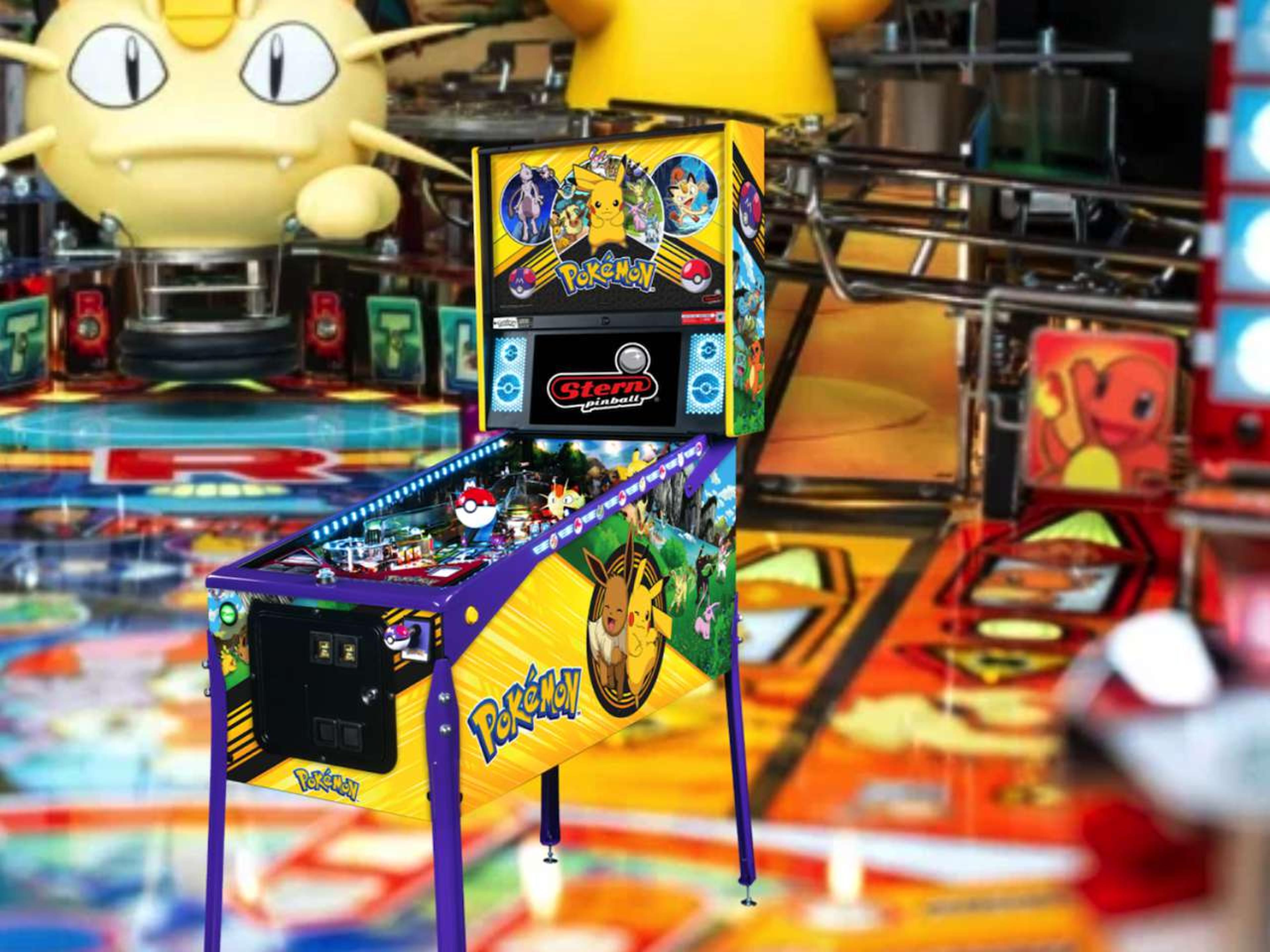 The Pokemon Pinball Machine Is Finally Real