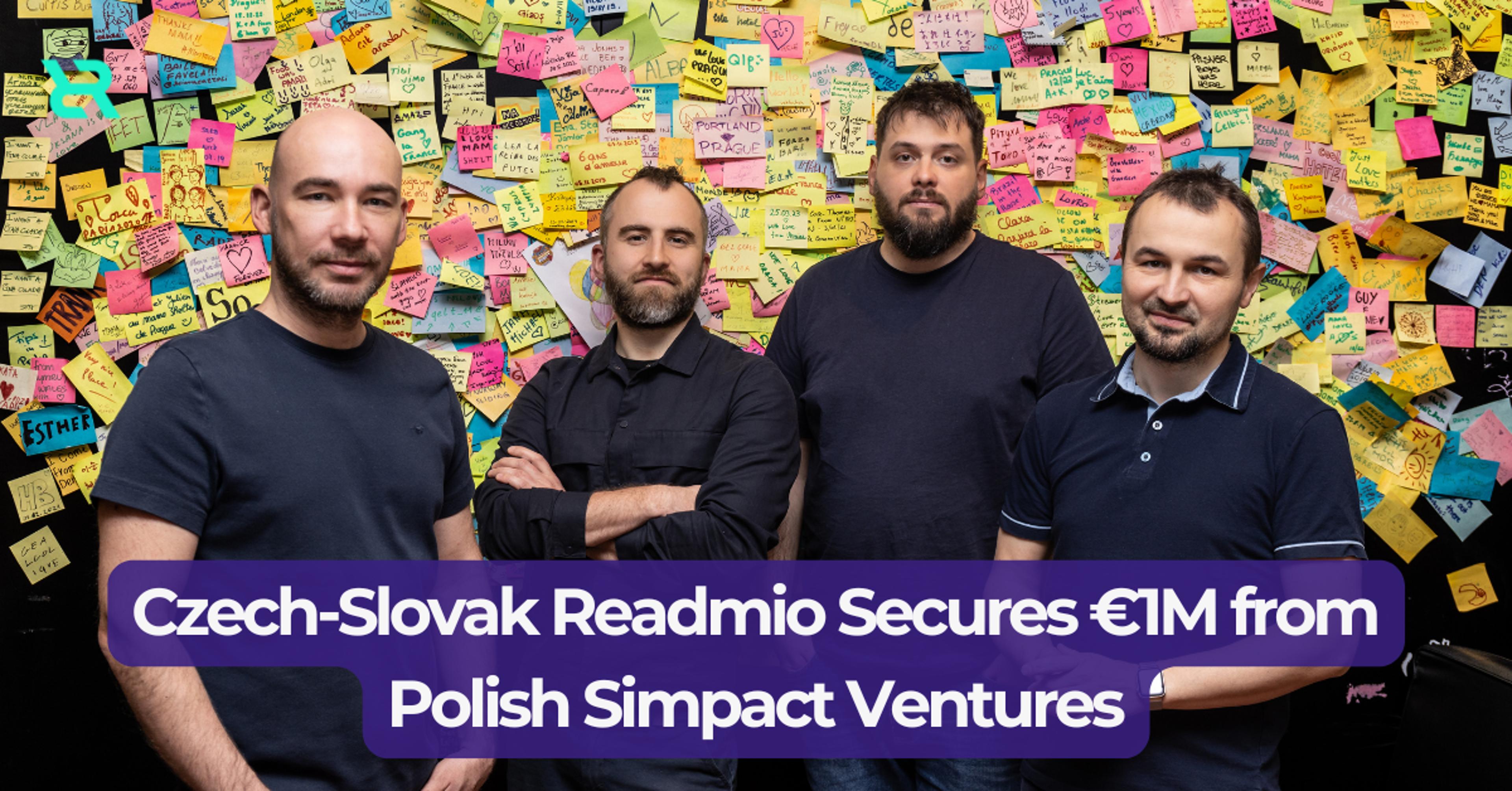 Czech-Slovak Readmio Secures €1M From Polish Simpact Ventures