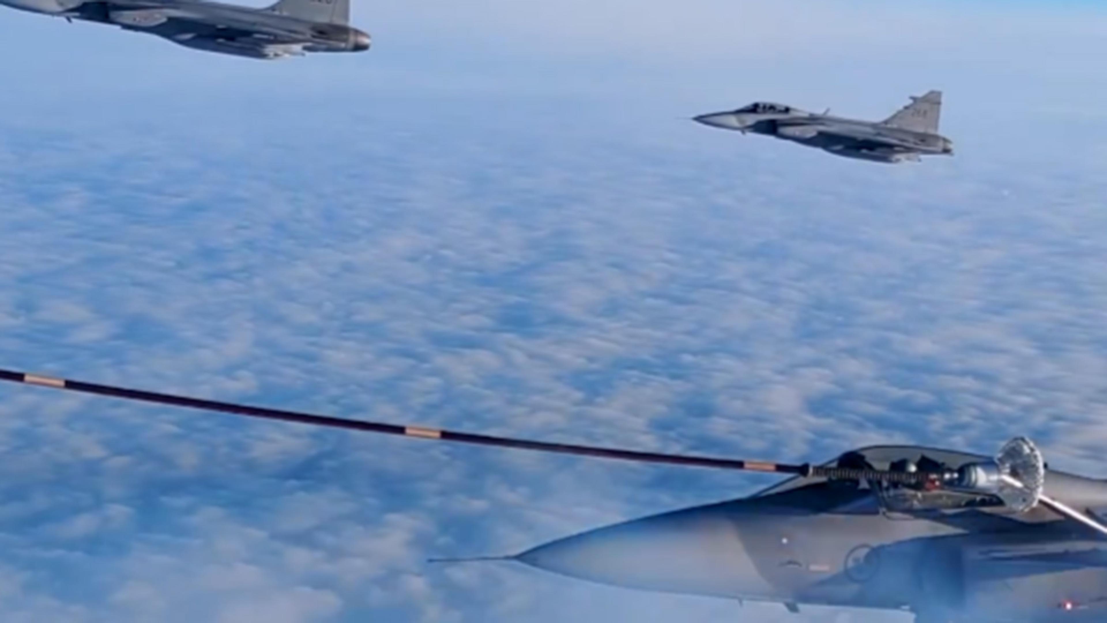 Swedish Gripens Take Lead in NATO Iceland Air Policing