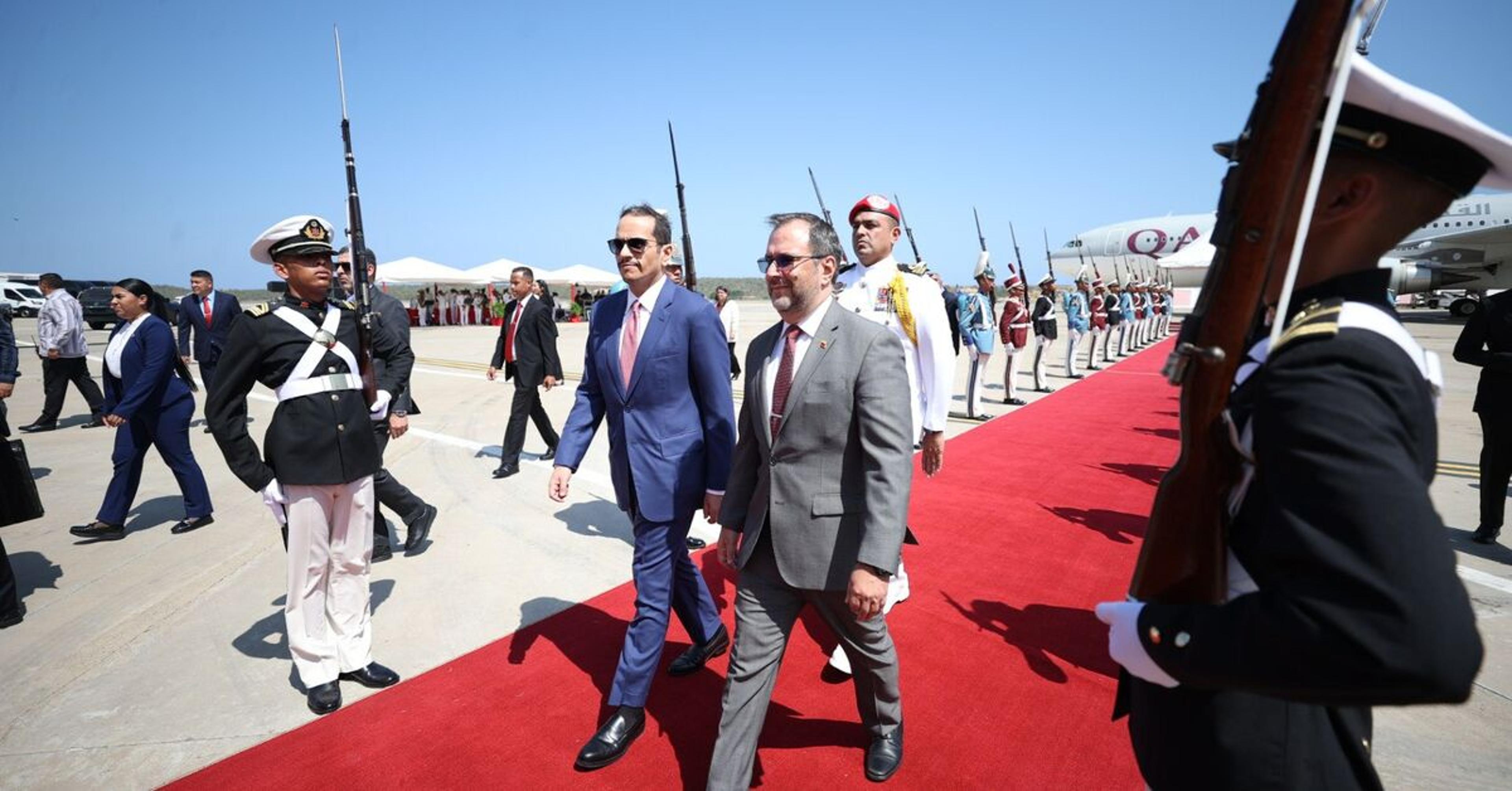 Qatar PM Arrives in Venezuela on First Trip Since Maduro’s Ouster: What to Know