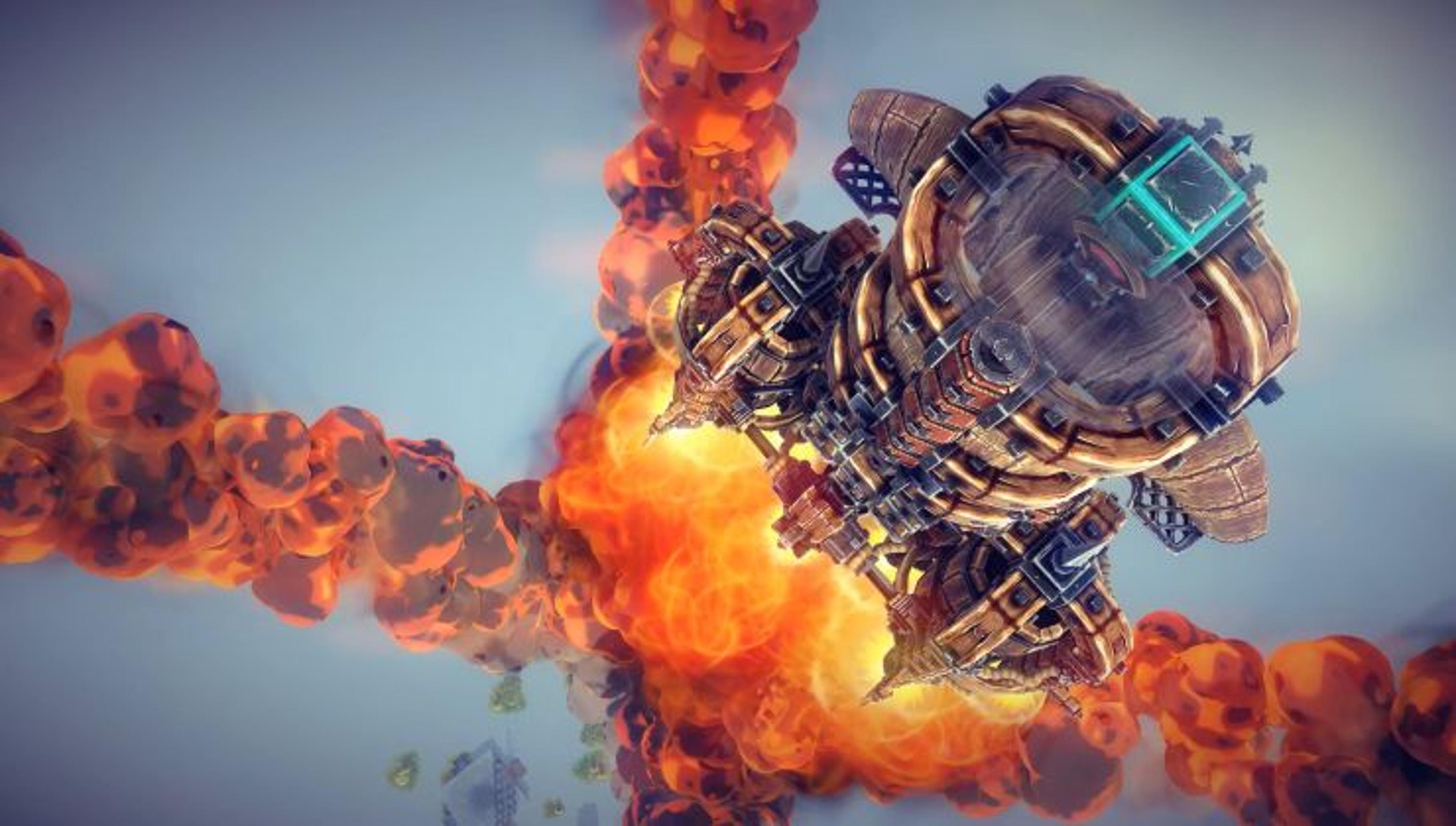 Physics Building Game Besiege Heads Into Space with The Broken Beyond Expansion